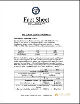 2023 Social Security Fact Sheet